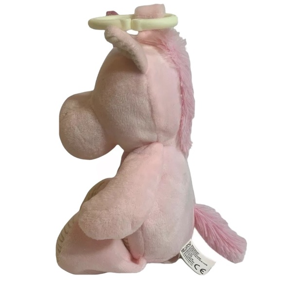 KELLYTOY PLUSH PINK UNICORN RATTLE CRINKLE EARS Security Lovey plush - Picture 2 of 4